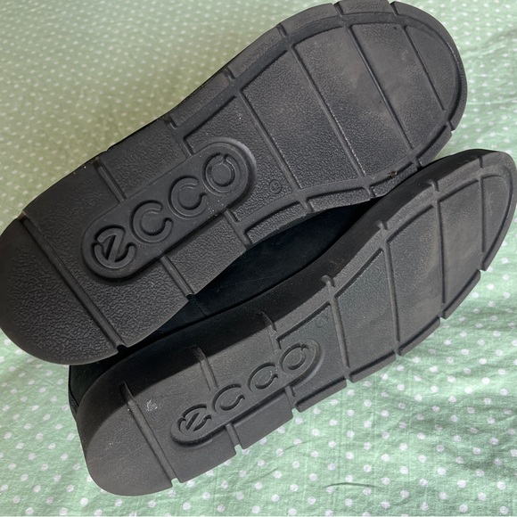 Ecco Black Suede Chelsea Boots, 42 - Picture 5 of 7